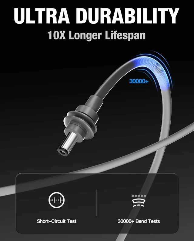 Alt view image 4 of 7 - Starlink Mini DC Power Cable, 46M/151FT DC to DC Cord Waterproof Weatherproof Durable & Heavy-Duty Replacement Starlink Mini Power Supply, Outdoor Home Starlink Mini Accessories