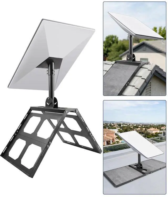 Main image of Starlink Roof Ridge Mount for Gen 3/4/4X (Standard), No-Drill, Adjustable Angle and 360° Rotation for Better Signal