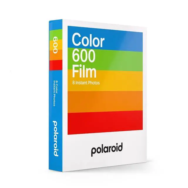 Alt view image 3 of 7 - Color Film for 600 Instant Film (8 Photos) Bundle with Photo Album - Holds 32 Photos