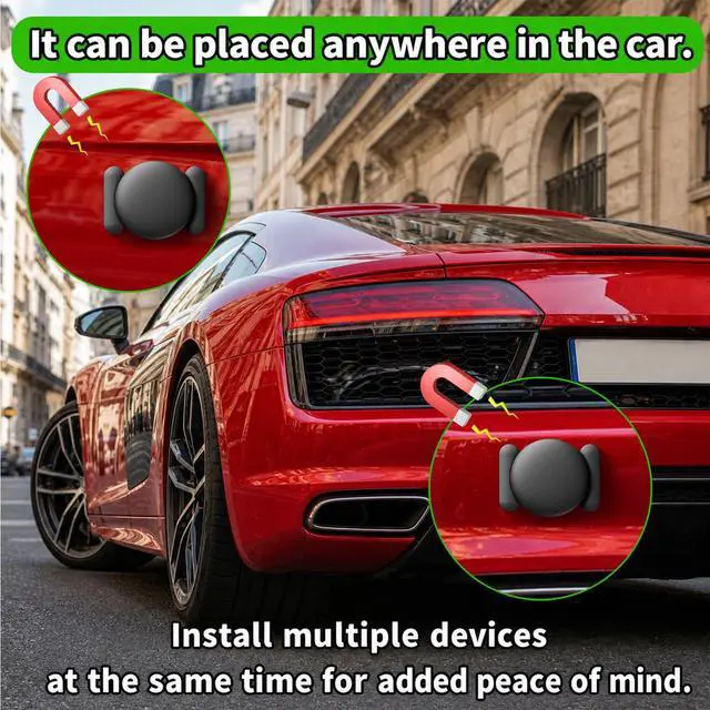 Alt view image 6 of 7 - Mini Magnetic GPS Tracker for Vehicles No Subscription for iOS (1P) | Car GPS Tracker Portable GPS Tracking Device,Real-Time GPS Tracking for Kids, Car, Pets