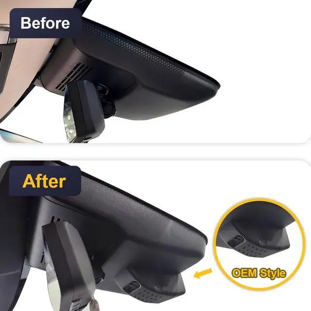 Alt view image 2 of 6 - 4K Dash Cam Suitable for Lexus UX 300h 2025-2026 Premium F Sport Handling Design, OEM Factory Look, UHD 2160P Video, Built-in WiFi & APP, Loop Recording, G-Sensor, Plug & Play, 64GB Card
