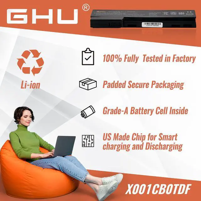 Alt view image 6 of 6 - New Laptop Battery 58 WH Replacement for CC06 CC06xl QK642AA 628666-001 628668-001 628668001 628670-001 628369-421 CC09 628664-001 Compatible for HP Probook 6560B 6570B 6460B 6470B 6360B