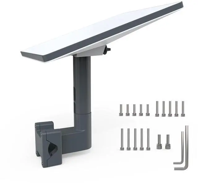 Main image of Starlink Mini Mount, Starlink Mini/Mini X RV Ladder Mount | Aluminum Alloy Starlink Pole Mount with Installation Range 0.8"-1.97(20mm-50mm) Pipe Adapter for RV/Ladder/Pole/Rack/Roof
