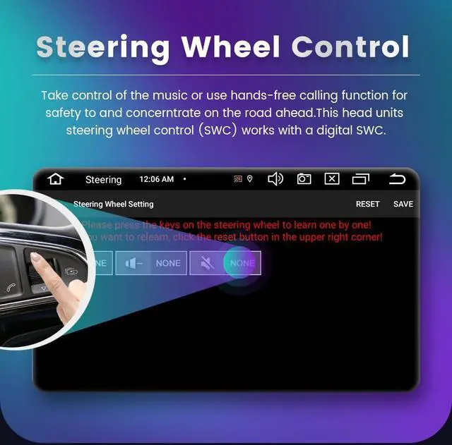 Alt view image 7 of 7 - Android Stereo Radio for Hyundai Accent 2012-2017, 7 Inch GPS Navi Car-Play Android Auto Upgrade IPS WiFi Blue-Tooth RDS Head Unit 2GB RAM 64GB ROM