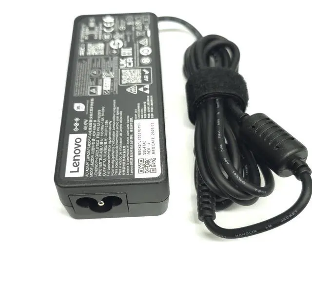 Alt view image 7 of 7 - 65W Round Tip AC Adapter - GX20K16005 for Essential- Yoga 330-11IGM, IdeaPad S100 Series-IdeaPad S145-15IWL, Flex Series-ideapad Flex 6-14ARR, ADLX65NCC3A
