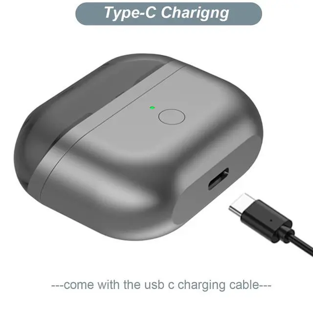 Alt view image 5 of 7 - Charging Case for Galaxy Buds 3 Pro, Portable Charger Case Cover for Samsung AI Earbuds (for Galaxy Buds 3 Pro (SM-R630))