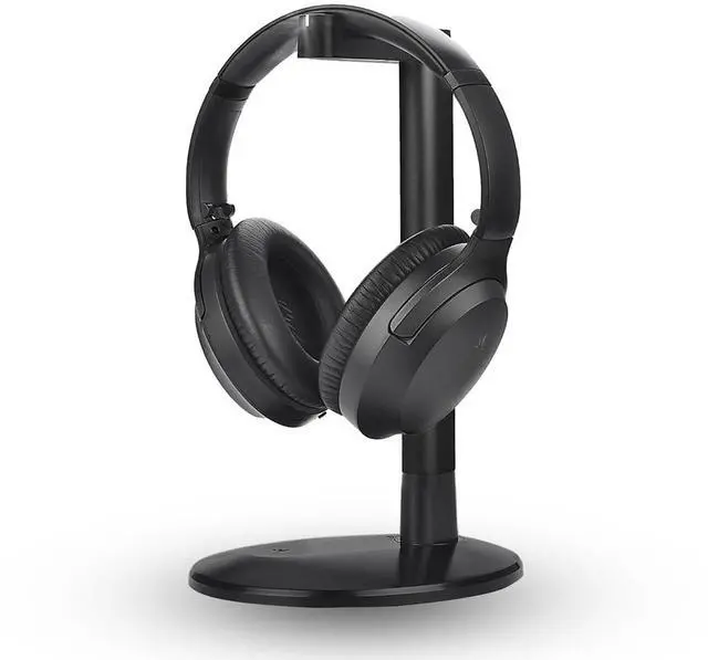 Main image of Aria Aura T Auracast & Bluetooth Headphones for TV & Public | Clear Voice & 4 EQ Modes, 35H Battery, Over-Ear Comfort, with Charging Stand, Ideal for Home, Churches & Museums