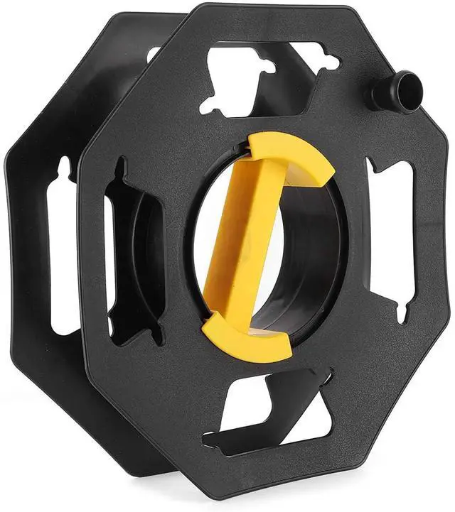 Main image of Cable Organizing Reel, Plastic Extension Cord Winding Reel, Manual Wire Storage Organizer with Central Handle, Cord Winding Winch, TangleFree Design for RVs, Boats, Caravans, and Campervans