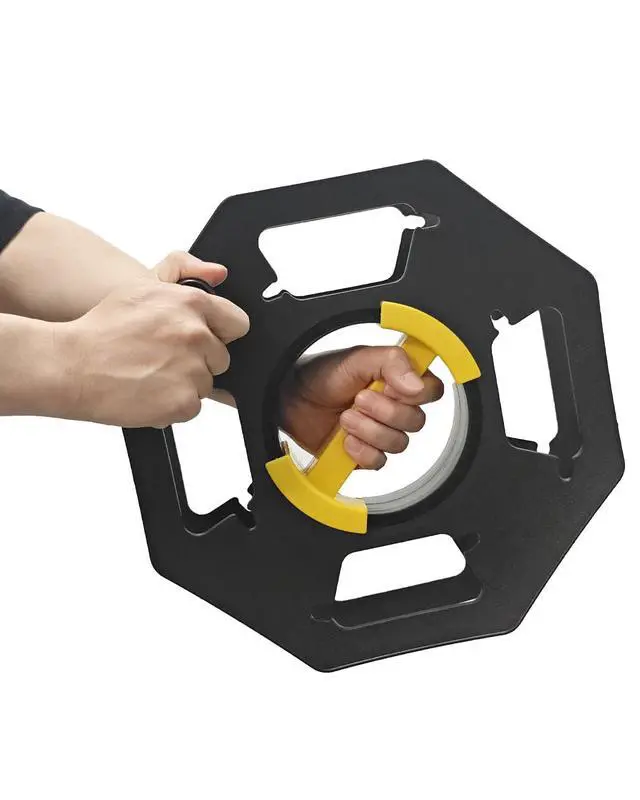 Alt view image 4 of 7 - Cable Organizing Reel, Plastic Extension Cord Winding Reel, Manual Wire Storage Organizer with Central Handle, Cord Winding Winch, TangleFree Design for RVs, Boats, Caravans, and Campervans