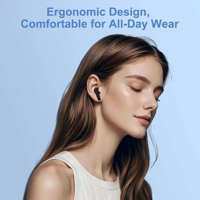 Alt view image 6 of 7 - for Samsung Galaxy A37 A57 A17 A56 A36 A26 A16, Earbuds Wireless Earphones