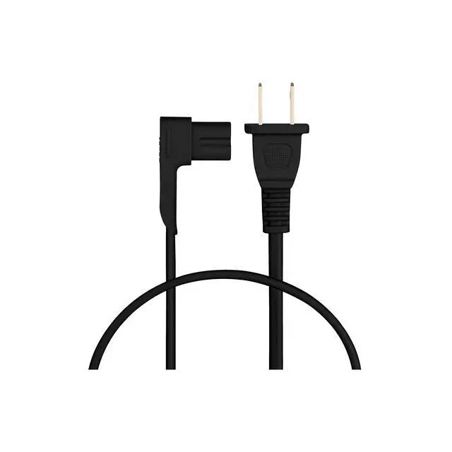 Alt view image 6 of 7 - 3-Foot Power Cord Compatible with Sonos One, Sonos One SL, Sonos Play-1 Speakers - Power Plug Cable (Standard, Black)