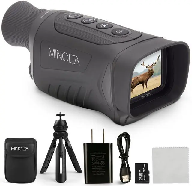 Main image of MNDM625 4K Video 6x25 Digital Night Vision Monocular Kit (Black) | Designed for sharp image quality with reliable performance for photography and creative shooting