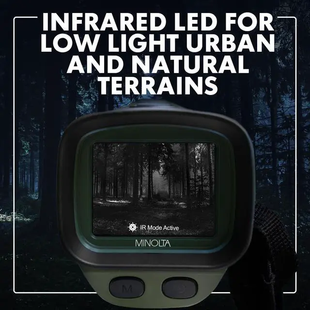 Alt view image 4 of 7 - MNDM625 4K Video 6x25 Digital Night Vision Monocular Kit (Black) | Designed for sharp image quality with reliable performance for photography and creative shooting