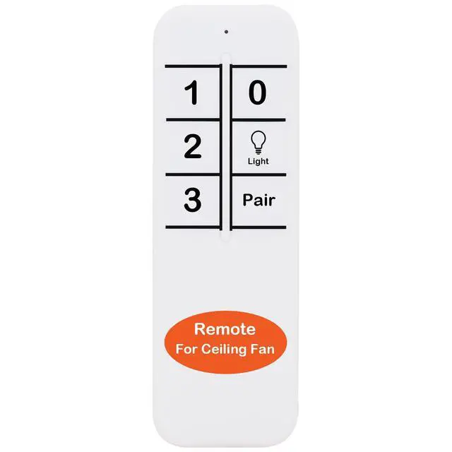 Alt view image 7 of 7 - Replacement Remote Control for Hunter Ceiling Fan 99110, K1131-01, K1131-02, K021905000, IN2TX36,IN2RX13