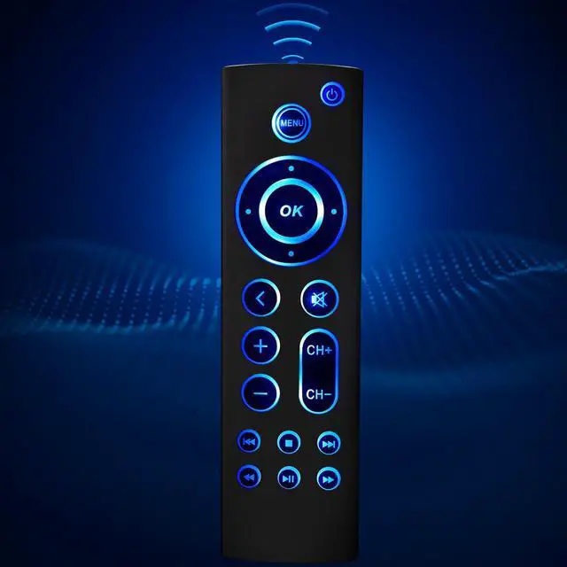 Alt view image 7 of 7 - (Pack of 2) Universal Replacement Remote for Apple TV 4K/ Gen 1 2 3 4/ HD A2843 A2737 A2169 A1842 A1625 A1427 A1469 A1378 A1218, No Voice No Siri with Blue Backlight