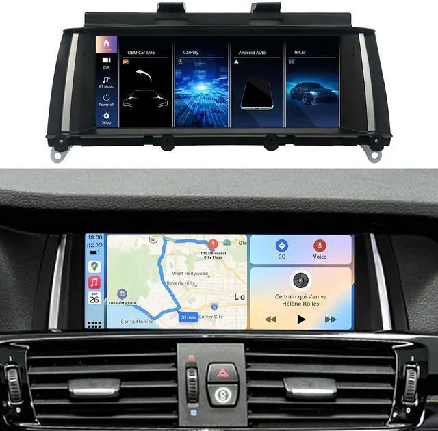 Main image of 8.9" CarPlay for BMW X3 X4 F25 2013-2016 NBT Linux Android | Stable Linux,8.9" IPS1920x720 HD, OEM functions retained, auto day/night mode, Wireless CarPlay Android Auto