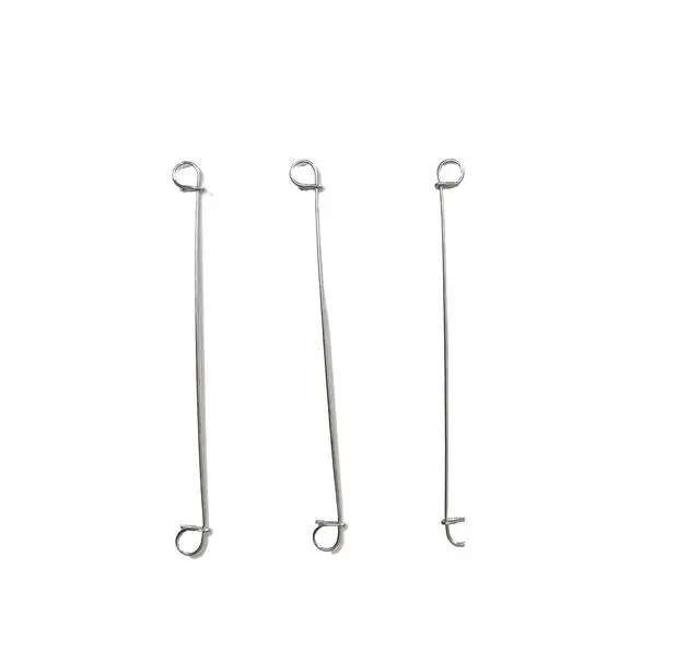 Alt view image 5 of 6 - 23-268 6in. 16 Gauge 1000 Pc. Stainless Steel Double Loop Reinforcement Cable Rebar Wire Ties