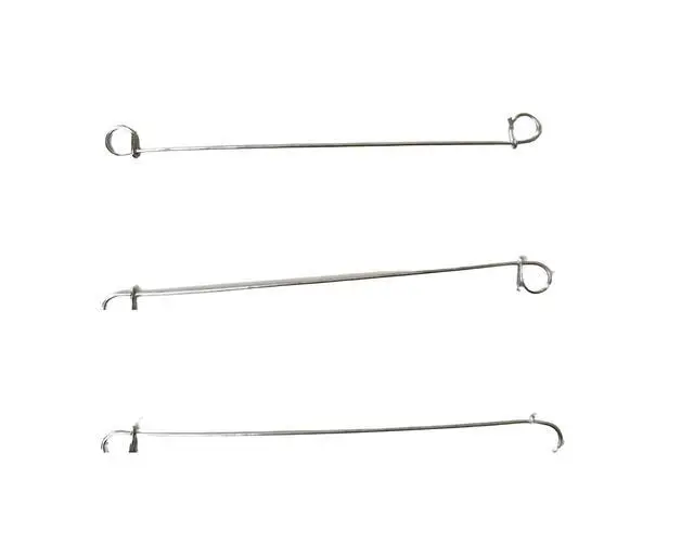Alt view image 6 of 6 - 23-268 6in. 16 Gauge 1000 Pc. Stainless Steel Double Loop Reinforcement Cable Rebar Wire Ties