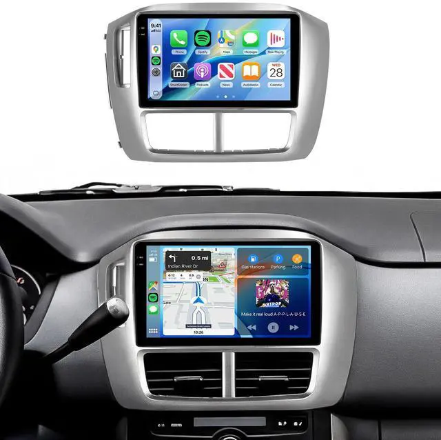 Main image of 4G+64G Car Radio Stereo for Honda Pilot 2006 2007 2008, 9inch HD in-Cell Touch Screen/Android 15/Wireless CarPlay/Android Auto/GPS/WiFi/5.0Bluetooth/FM/RDS/SWC/AHD Backup Camera
