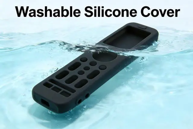 Alt view image 6 of 6 - Case Cover for SofaBaton X2 Universal Remote Control Protector Sleeve - Black