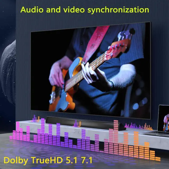 Alt view image 6 of 7 - 4K@60Hz 8 Port HDMI Splitter 1 in 8 Out with EDID | HDR10 & 3D, Lossless 18Gbps Video Pass-Through, Smart EDID Switch, HDCP 2.2, Heavy-Duty Metal