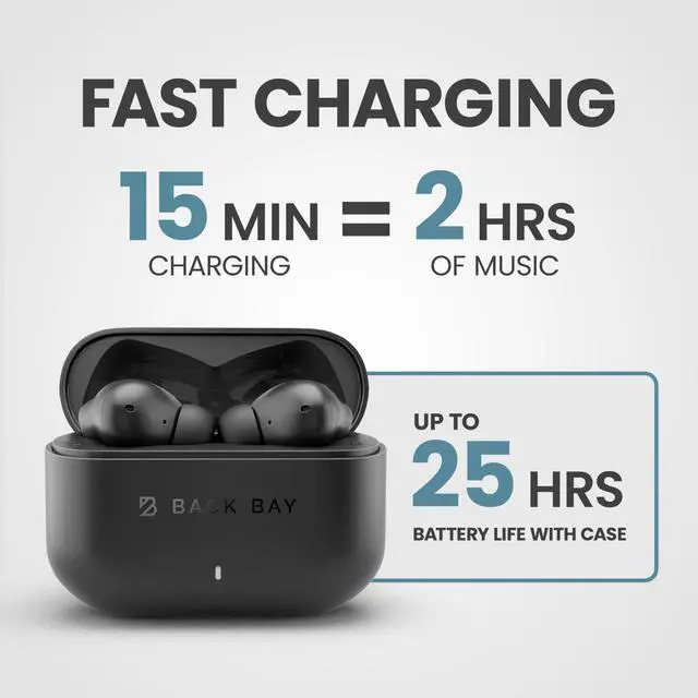 Alt view image 6 of 7 - True Wireless Earbuds Noise Cancelling Earbuds, Premium ANC | Deep Noise Cancelling Earpods, Bluetooth 5.4 Ear Buds, iPhone and Android Active Earphones with ANC Sound Blocking