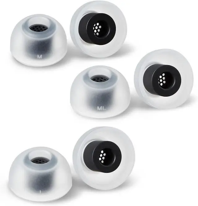Main image of SednaEarfit MAX for Galaxy Buds 2 Pro Phantom Black (M/ML/L), Earbud Tips for Wireless Headphones, Noise Canceling Earbuds Replacement Tips, Samsung-Certified Eartips for Galaxy Buds 2 Pro