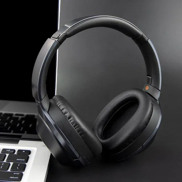 Alt view image 3 of 7 - Replacement Earpads for Sony WH-1000XM2 & MDR-1000X Headphones, Noise Isolation Foam, Added Thickness (Black)