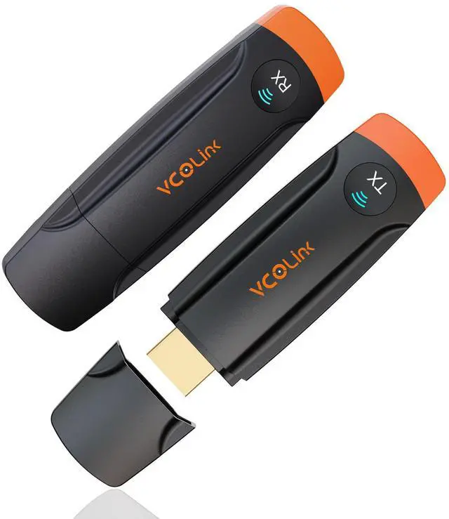 Main image of Wireless HDMI Transmitter and Receiver 196FT/60M 4K Decode | 4K Input 1080P Output, 8TXs to 1RX One-Click, Zero Lag, Plug & Play, 5G for TV, PC, Laptop & Projector
