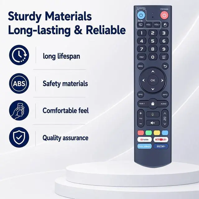 Alt view image 4 of 7 - V3 Pro Replacement Voice Remote Control for vSeeBox V5 Pro, V1, V2, V2 Pro | V3, V3 Plus, V1 Max, Elite, Max