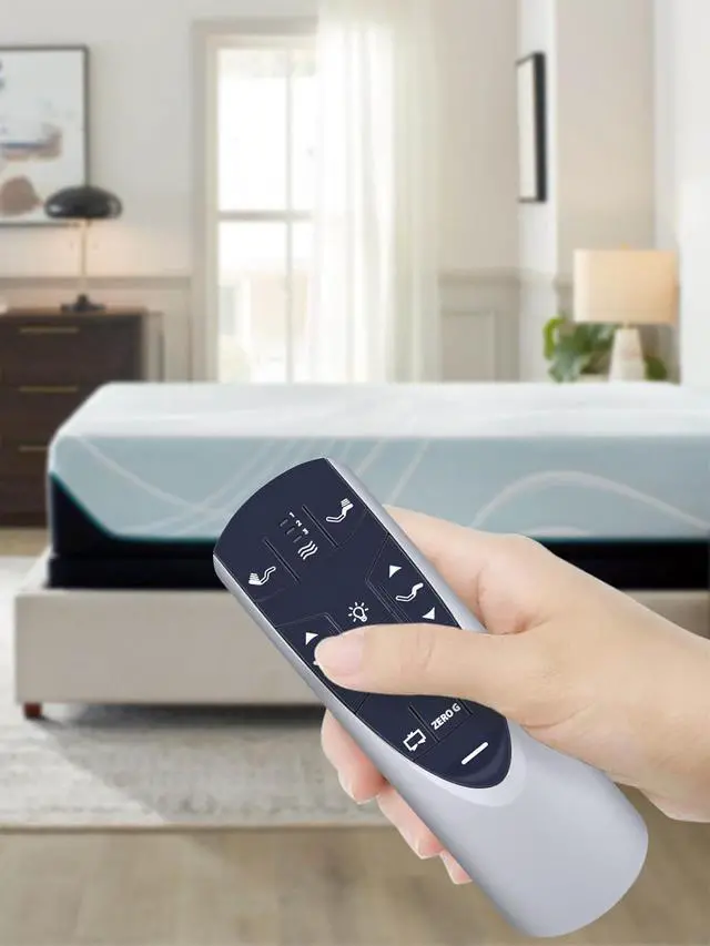 Alt view image 4 of 6 - RF358A RF502A Replacement Remote Control for Tempurpedic Ergo/Ergo Extend Adjustable Bed Base JDLK.33.01.18 RF358A, JLDK.33.01.36, RF502A