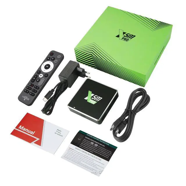 Alt view image 7 of 7 - X5m PRO TV Box Android 14.0 Amlogic S905x5m 4GB RAM 32GB ROM 2.4G/5G Dual WiFi Ethernet 1000M USB 2.0 BT5.4 Support AV1 VP9 H.265 4K HDR Box