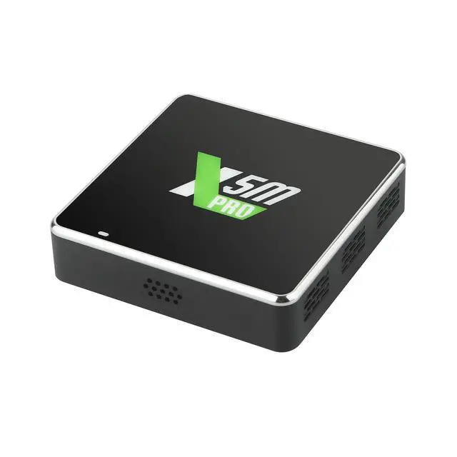 Alt view image 6 of 7 - X5m PRO TV Box Android 14.0 Amlogic S905x5m 4GB RAM 32GB ROM 2.4G/5G Dual WiFi Ethernet 1000M USB 2.0 BT5.4 Support AV1 VP9 H.265 4K HDR Box