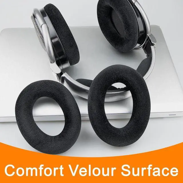 Alt view image 7 of 7 - Earpads for Sennheiser HD600/HD650/HD6XX - Black | for HD650/HD6XX/HD600/HD58X/HD660S/HD660S2/HD580/HD565/HD545 Headphones