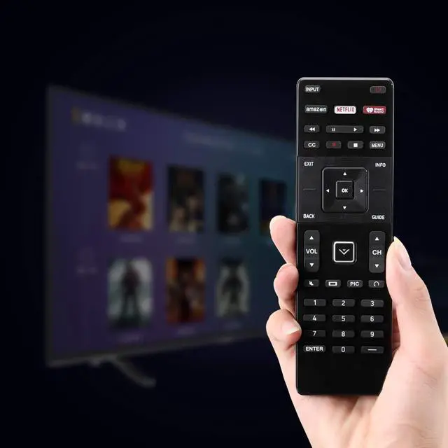 Alt view image 4 of 7 - XRT122 Universal Replacement Remote Control for All Vizio E-Series D-Series LED HDTV Smart TV