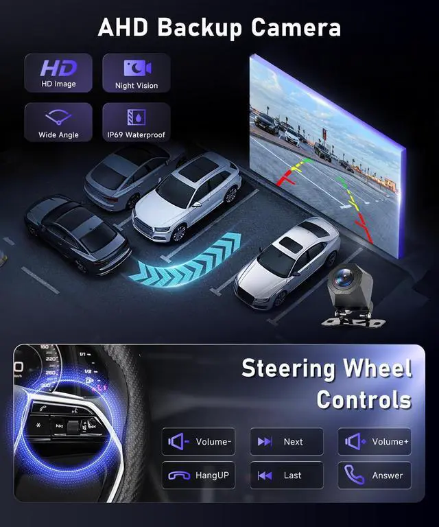 Alt view image 6 of 7 - Support Bose System 4G+64G Radio for Chevy Silverado SSR Tahoe 2003-2006,GMC Siera Yukon 2003-2006,Hummer H2 2003-2007 Wireless Carplay Android Auto,5.0Bluetooth 32EQ,SWC,FM/RDS Backup Camera
