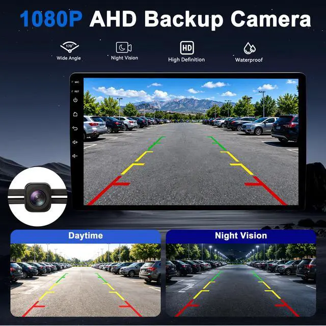 Alt view image 5 of 7 - Car Radio Stereo for Honda Accord 7th Gen 2003-2007, 10.2 Inch IPS Touchscreen Android 13 64GB, Wireless CarPlay Android Auto, Plug and Play, 1080P Backup Camera, 5G WiFi, GPS, SWC, AM/FM Radio