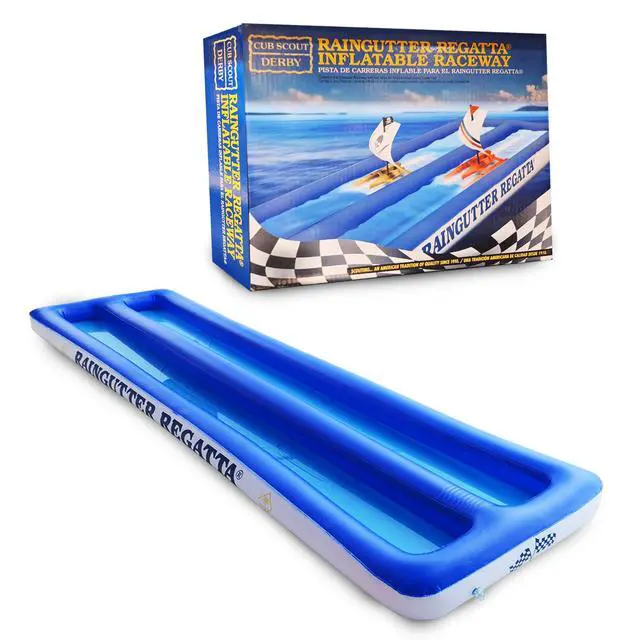 Alt view image 2 of 5 - Raingutter Regatta Inflatable Raceway