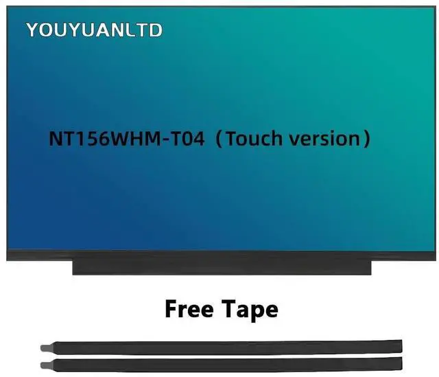 Main image of NT156WHM-T04 V8.0 Fit NT156WHM T04 LCD Screen Replacement HD 1366x768 40Pin OnCell Touch LED Display (Only for NT156WHM-T04, Not for Others)