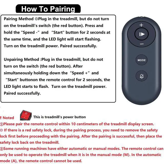 Alt view image 3 of 7 - New Walking Pad Remote Control Replacement Fit for UREVO URTM026 URTM030 Strol 2E, Spacewalk E4, E1 E1L Under Desk Treadmill