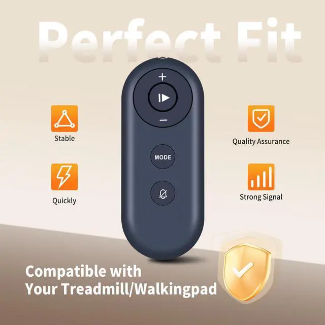 Alt view image 6 of 7 - New Walking Pad Remote Control Replacement Fit for UREVO URTM026 URTM030 Strol 2E, Spacewalk E4, E1 E1L Under Desk Treadmill