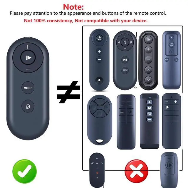 Alt view image 4 of 7 - New Walking Pad Remote Control Replacement Fit for UREVO URTM026 URTM030 Strol 2E, Spacewalk E4, E1 E1L Under Desk Treadmill
