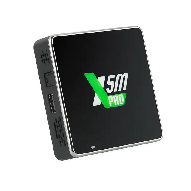 Alt view image 2 of 7 - X5m PRO TV Box Android 14.0 Amlogic S905x5m 4GB RAM 32GB ROM 2.4G/5G Dual WiFi Ethernet 1000M USB 2.0 BT5.4 Support AV1 VP9 H.265 4K HDR Box