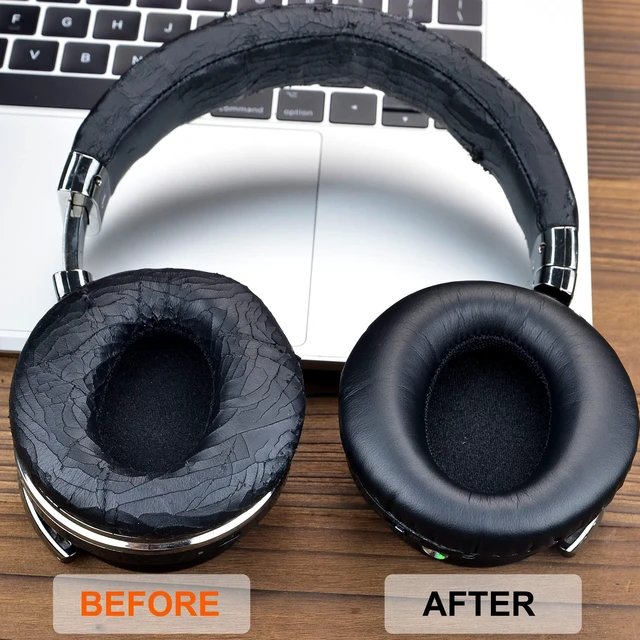 Alt view image 4 of 7 - Earpads for COWIN E7 / E7 Pro (Not Fit SE7) Also for Silensys E7 / E7 Pro Softer Leather,High-Density Noise Cancelling Foam