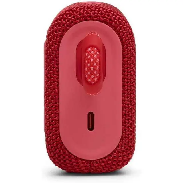 Alt view image 4 of 4 - GO 3 Waterproof Ultra Portable Bluetooth Speaker Bundle with Megen Hardshell Case (Red)