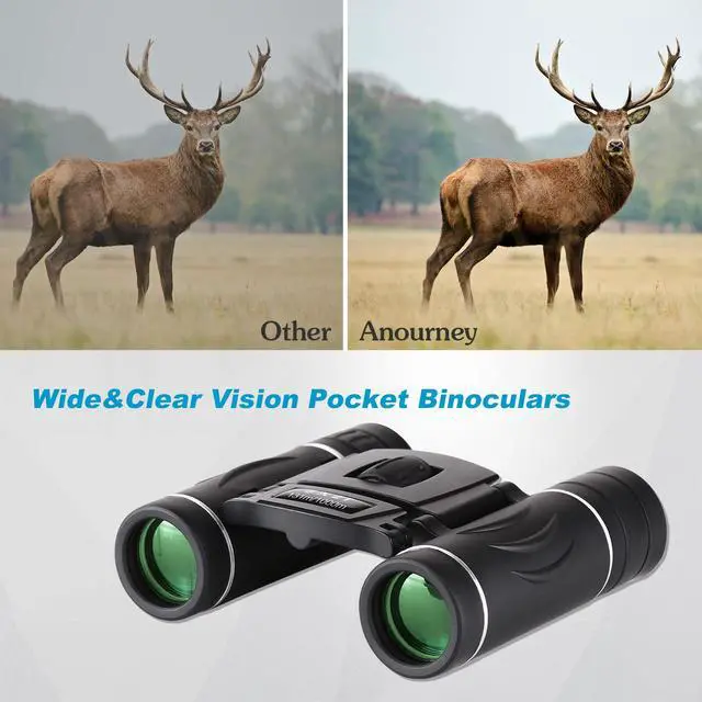 Alt view image 6 of 7 - 8x21 Mini Compact Pocket Binoculars, Lightweight Foldable Easy Focus Small Binoculars for Adults Kids Bird Watching,Opera Concert, Travel, Hiking, Outdoor Scenery, Football Game