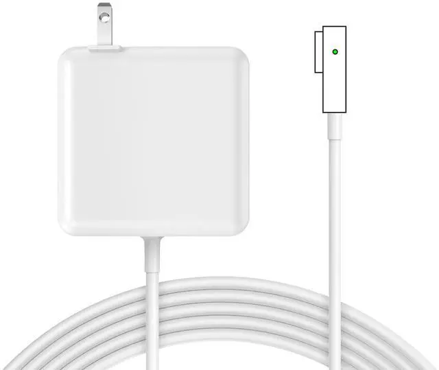 Main image of 85W Charger for MacBook Pro85W Magnetic1 L-Tip Power Adapter Charger Replacement for MacBook Pro 13/15/17 inch (Before Mid 2012 Models)