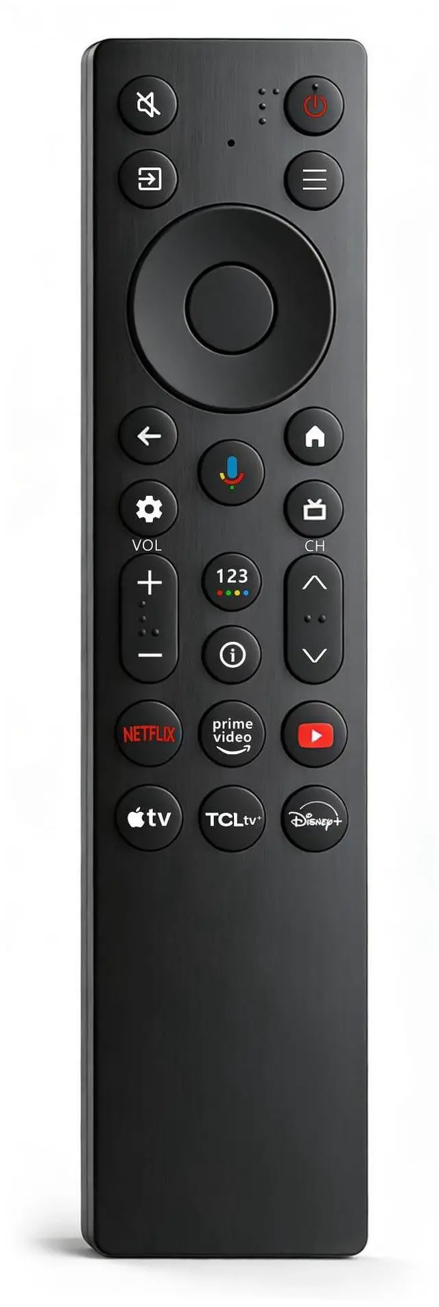 Main image of RC923A FMB1 Voice Remote Control Replacement Compatible with TCL 2025 4K OLED Smart TV Models 50QM6K 55QM6K 55QM7K 65QM6K 65QM7K 75QM6K 75QM7K 85QM6K 85QM7K 98QM6K 98QM7K
