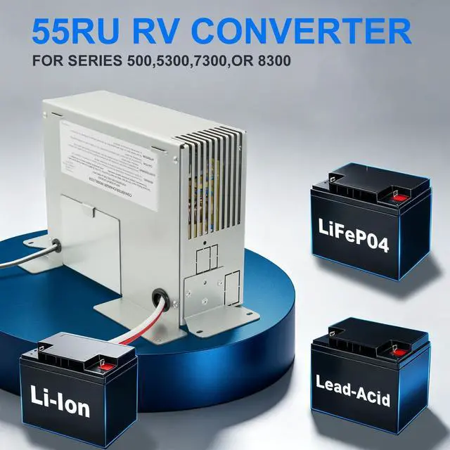 Alt view image 2 of 7 - Power Components 55RU 55 Amp Converter/Charger | Replacement for Paralax and MagneTek 7355 Power Centers