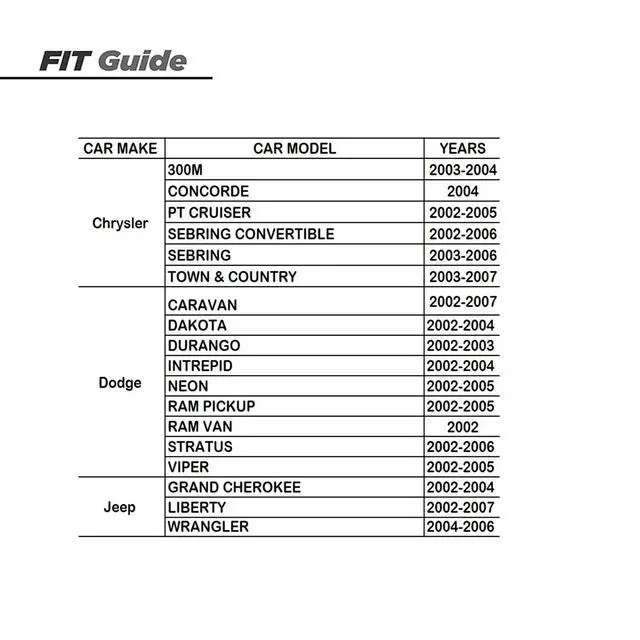 Alt view image 3 of 6 - for Chrysler Dodge Jeep Radio Upgrade 2002 2003 2004 2005 2006,Android Stereo Replacement,6.8inch 4-core CPU,Carplay and Android Auto,Free Camera
